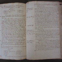 St Andrew Undershaft - Workhouse Minute Book 1732-1748 p174-175 image 1