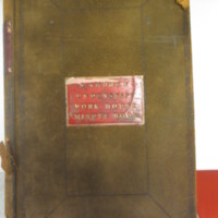 St Andrew Undershaft - Workhouse Minute Book 1822-1828 front cover image 1