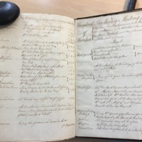 Forehoe Hundred - House of Industry Minute Book 1805-1807 p550-551 image 1