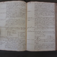 St Andrew Undershaft - Workhouse Minute Book 1732-1748 p98-99 image 1