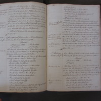 St Andrew Undershaft - Workhouse Minute Book 1748-1780 p184-185 image 1