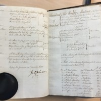 Forehoe Hundred - House of Industry Minute Book 1805-1807 p530-531 image 1