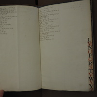 St Andrew Undershaft - Workhouse Minute Book 1814-1822 Index np[xv-xvi] image 1