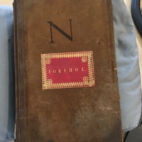 Forehoe Hundred - House of Industry Minute Book 1805-1807 front cover image 1