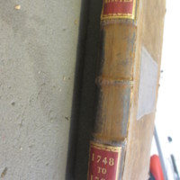 St Andrew Undershaft - Workhouse Minute Book 1748-1780 spine image 1