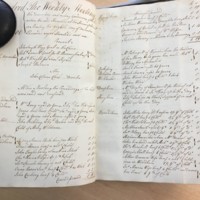 Forehoe Hundred - House of Industry Minute Book 1805-1807 p404-405 image 1