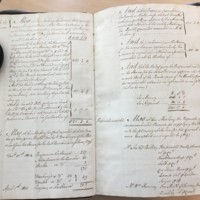 Forehoe Hundred - House of Industry Minute Book 1805-1807 p34-35 image 1