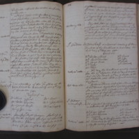St Andrew Undershaft - Workhouse Minute Book 1732-1748 p112-113 image 1