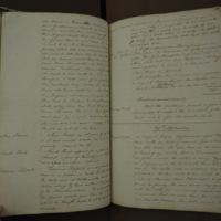 St Andrew Undershaft - Workhouse Minute Book 1814-1822 p127-128 image 1