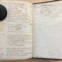 Forehoe Hundred - House of Industry Minute Book 1805-1807 p564-565 image 1