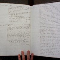 St Andrew Undershaft - Workhouse Minute Book 1822-1828 p18-19 image 1