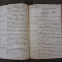 St Andrew Undershaft - Workhouse Minute Book 1732-1748 p84-85 image 1