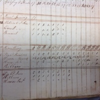 Forehoe Hundred - House of Industry Spinning Book 1805-1809 p236 image 3