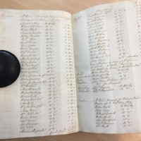 Forehoe Hundred - House of Industry Minute Book 1805-1807 p422-423 image 1