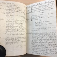Forehoe Hundred - House of Industry Minute Book 1807-1809 p134-135 image 1