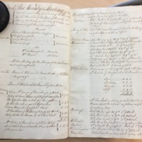 Forehoe Hundred - House of Industry Minute Book 1805-1807 p166-167 image 1