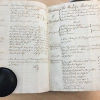 Forehoe Hundred - House of Industry Minute Book 1805-1807 p392-393 image 1