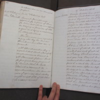 St Andrew Undershaft - Workhouse Minute Book 1822-1828 p162-163 image 1