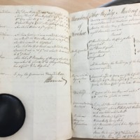 Forehoe Hundred - House of Industry Minute Book 1805-1807 p390-391 image 1