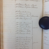 St Andrew Undershaft - Workhouse Minute Book 1780-1801 p158 image 1