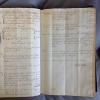 Forehoe Hundred - House of Industry Minute Book 1802-1805 p110-111 image 1