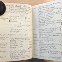 Forehoe Hundred - House of Industry Minute Book 1807-1809 p64-65 image 1