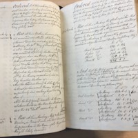 Forehoe Hundred - House of Industry Minute Book 1807-1809 p216-217 image 1