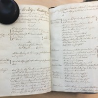 Forehoe Hundred - House of Industry Minute Book 1805-1807 p522-523 image 1