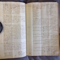 Forehoe Hundred - House of Industry Minute Book 1802-1805 p186-187 image 1