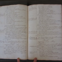 St Andrew Undershaft - Workhouse Minute Book 1748-1780 p96-97 image 1