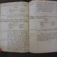 St Andrew Undershaft - Workhouse Minute Book 1732-1748 p144-145 image 1