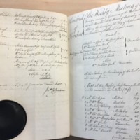 Forehoe Hundred - House of Industry Minute Book 1807-1809 p24-25 image 1