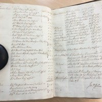 Forehoe Hundred - House of Industry Minute Book 1805-1807 p454-455 image 1