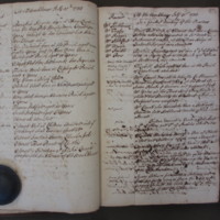 St Andrew Undershaft - Workhouse Minute Book 1732-1748 p16-17 image 1