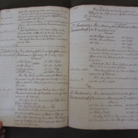 St Andrew Undershaft - Workhouse Minute Book 1748-1780 p250-251 image 1
